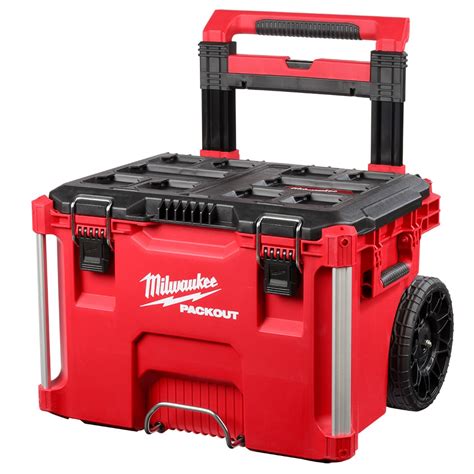 milwaukee stainless steel tool box|milwaukee tool box packout.